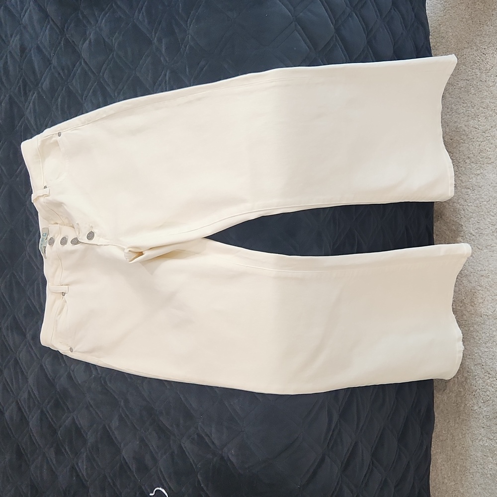 Cream color jeans